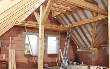 Sly Corner attic trusses